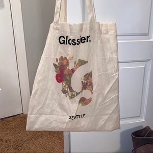 Glossier Seattle Tote Bag with Samples!